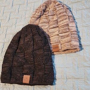 2 Womens Slouch Beanies